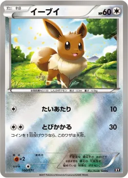 Eevee 「XY 100/171」「JP」