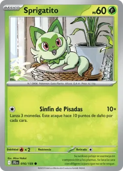 Sprigatito #016/159 · Pokémon