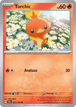 Torchic #022/159 · Pokémon