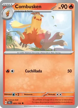 Combusken #023/159 · Pokémon