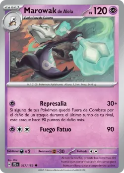 Alolan Marowak #057/159 · Pokémon