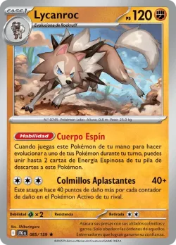 Lycanroc #085/159 · Pokémon