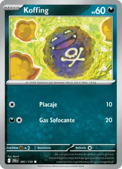 Koffing #091/159 · Pokémon