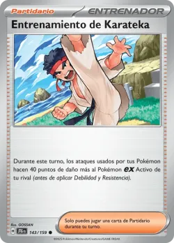 Black Belt's Training #143/159 · Pokémon