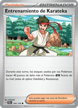 Black Belt's Training #144/159 · Pokémon