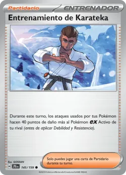 Black Belt's Training #145/159 · Pokémon