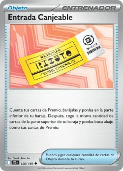 Redeemable Ticket #156/159 · Pokémon