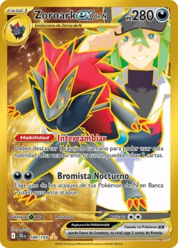 N's Zoroark ex 「JTG 189」「ES」