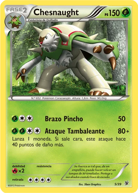 Chesnaught 「KSS 005」「ES」