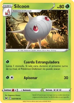 Silcoon #007/196 · Pokémon