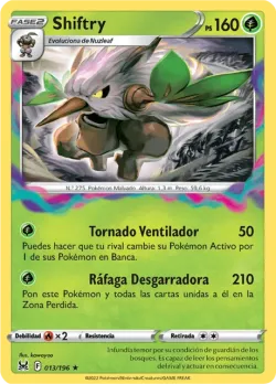 Shiftry #013/196 · Pokémon