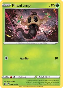 Phantump #016/196 · Pokémon