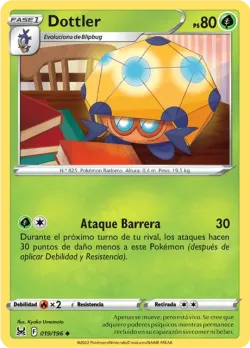 Dottler #019/196 · Pokémon