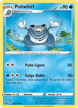 Poliwhirl #031/196 · Pokémon