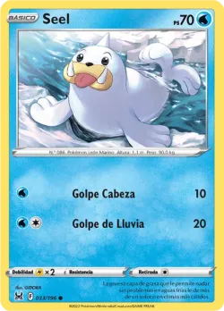 Seel #033/196 · Pokémon