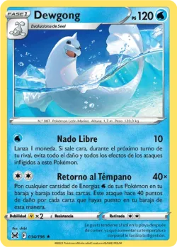 Dewgong #034/196 · Pokémon