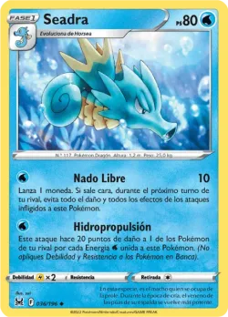 Seadra #036/196 · Pokémon