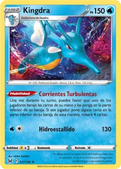 Kingdra #037/196 · Pokémon
