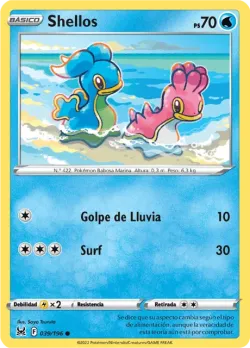 Shellos #039/196 · Pokémon