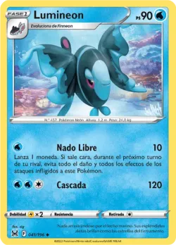 Lumineon #041/196 · Pokémon