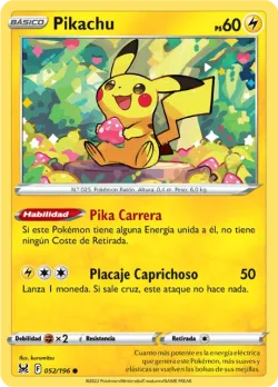 Pikachu 「LOR 052」「ES」