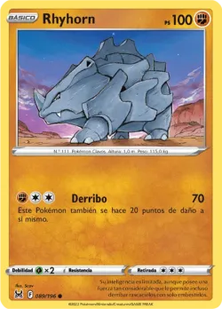 Rhyhorn 「LOR 089」「ES」