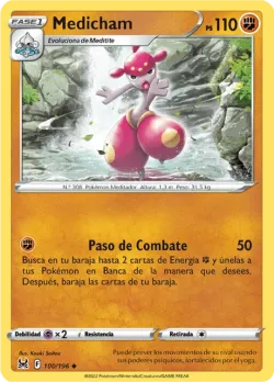 Medicham #100/196 · Pokémon