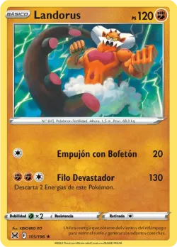 Landorus #105/196 · Pokémon