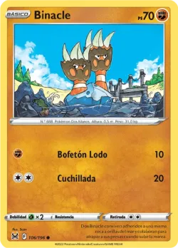 Binacle #106/196 · Pokémon
