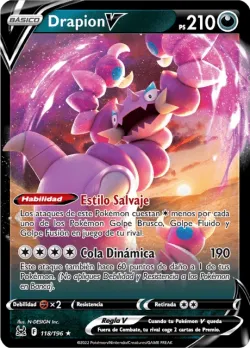 Drapion V #118/196 · Pokémon