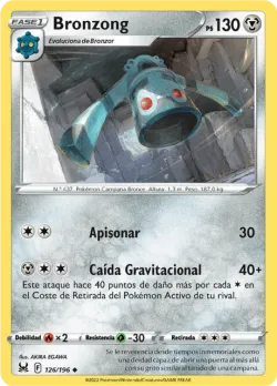 Bronzong #126/196 · Pokémon