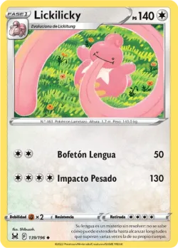 Lickilicky #139/196 · Pokémon