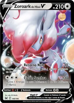 Hisuian Zoroark V #146/196 · Pokémon