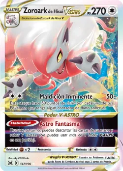 Hisuian Zoroark VSTAR #147/196 · Pokémon