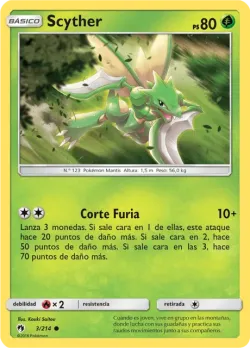 Scyther #3/214 · Pokémon