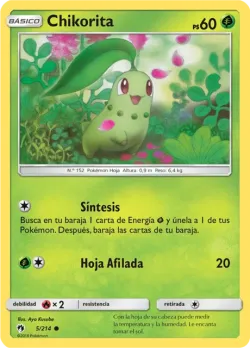 Chikorita #5/214 · Pokémon