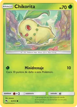 Chikorita #6/214 · Pokémon
