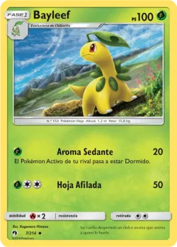 Bayleef #7/214 · Pokémon