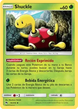 Shuckle #16/214 · Pokémon