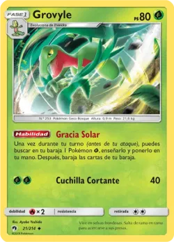 Grovyle #21/214 · Pokémon