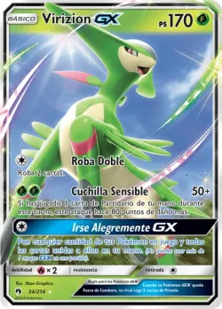 Virizion-GX #34/214 · Pokémon