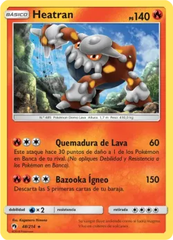 Heatran #48/214 · Pokémon