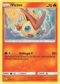 Victini #49/214 · Pokémon