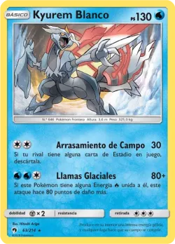 White Kyurem #63/214 · Pokémon