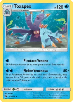 Toxapex #69/214 · Pokémon