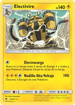 Electivire #72/214 · Pokémon