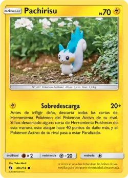 Pachirisu #80/214 · Pokémon