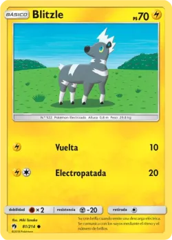 Blitzle #81/214 · Pokémon