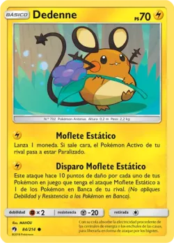 Dedenne #84/214 · Pokémon