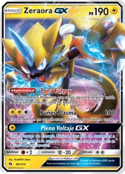 Zeraora-GX #86/214 · Pokémon